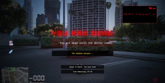 Tech Death Screen – Custom Death Screen