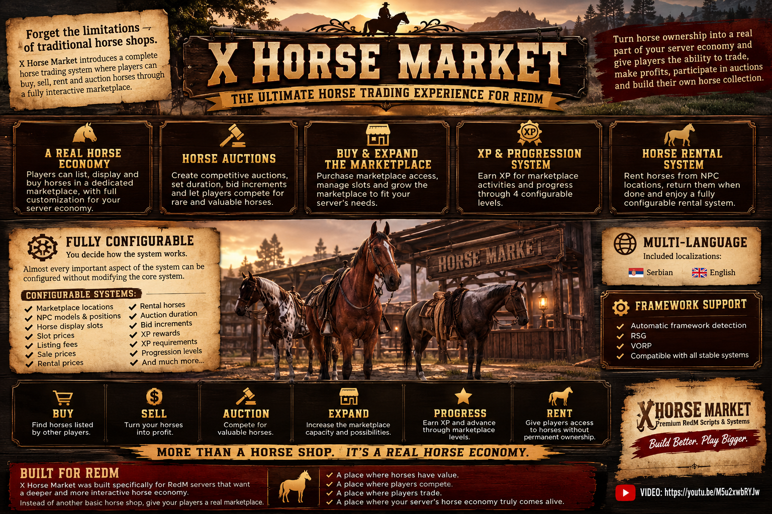 X HORSE MARKET - THE ULTIMATE HORSE TRADING EXPERIENCE FOR REDM