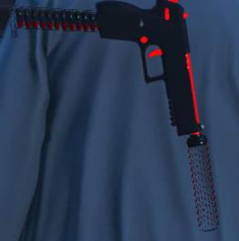 🔴 RIBL EXO Pistol – Red & Black | FiveM Add-On Weapon