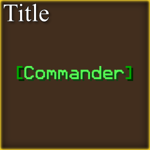 Commander [Title]