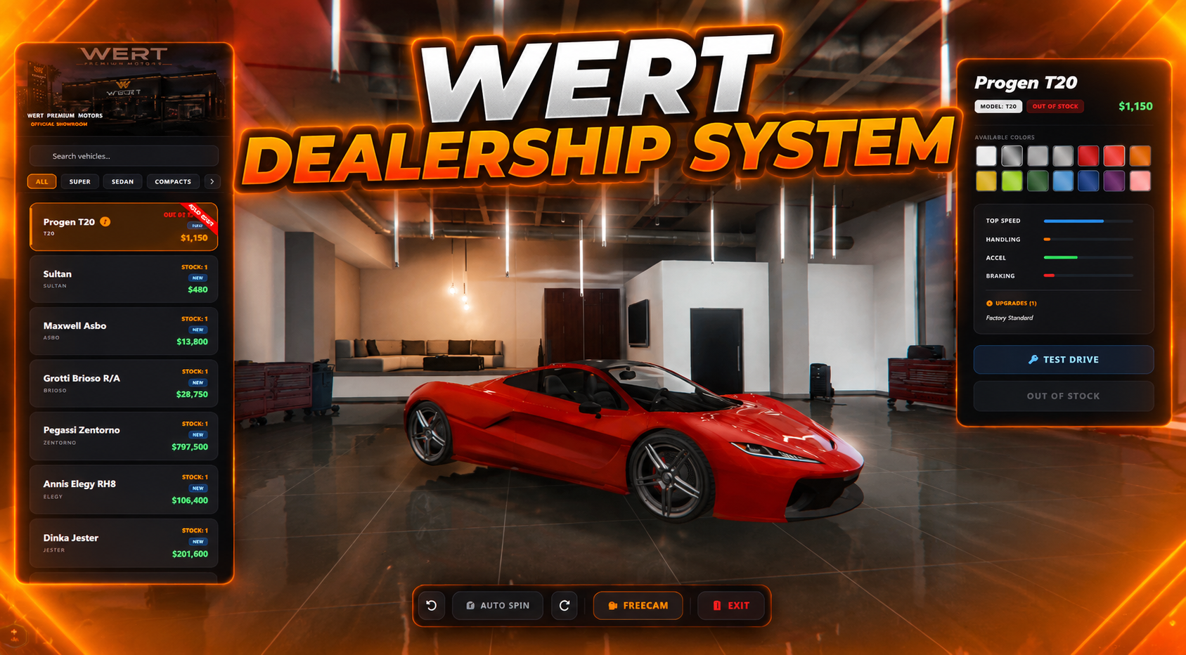 Wert Dealership System