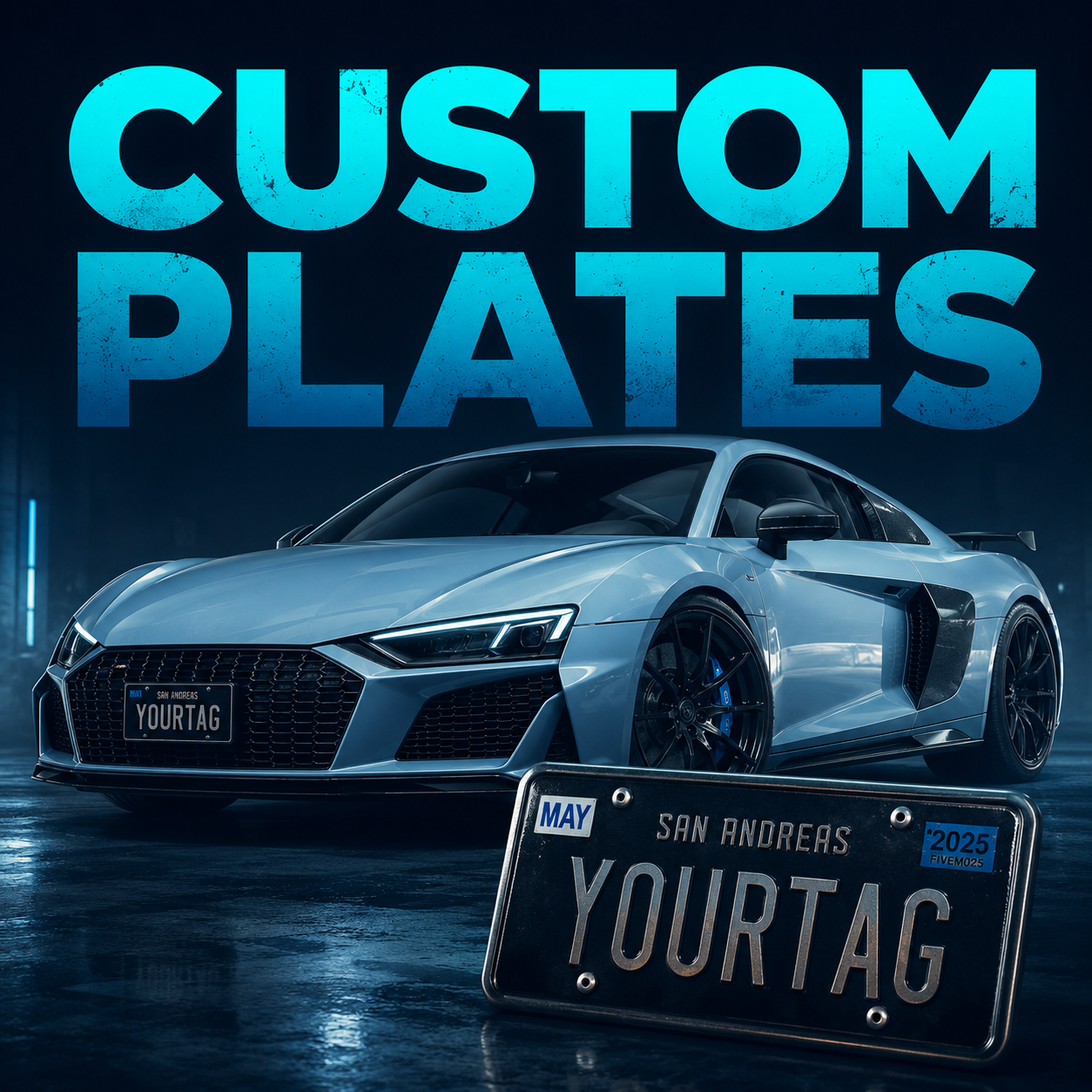 Custom License Plate