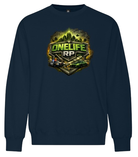 OneLife Rp Navy Crewneck