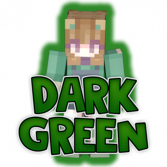 Dark Green Glow Effect