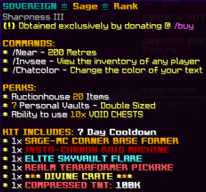 亗 SOVEREIGN 亗 SAGE
