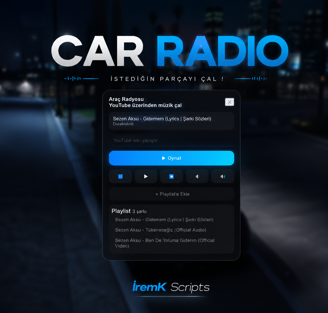 İremK - Car Radio [Standalone]