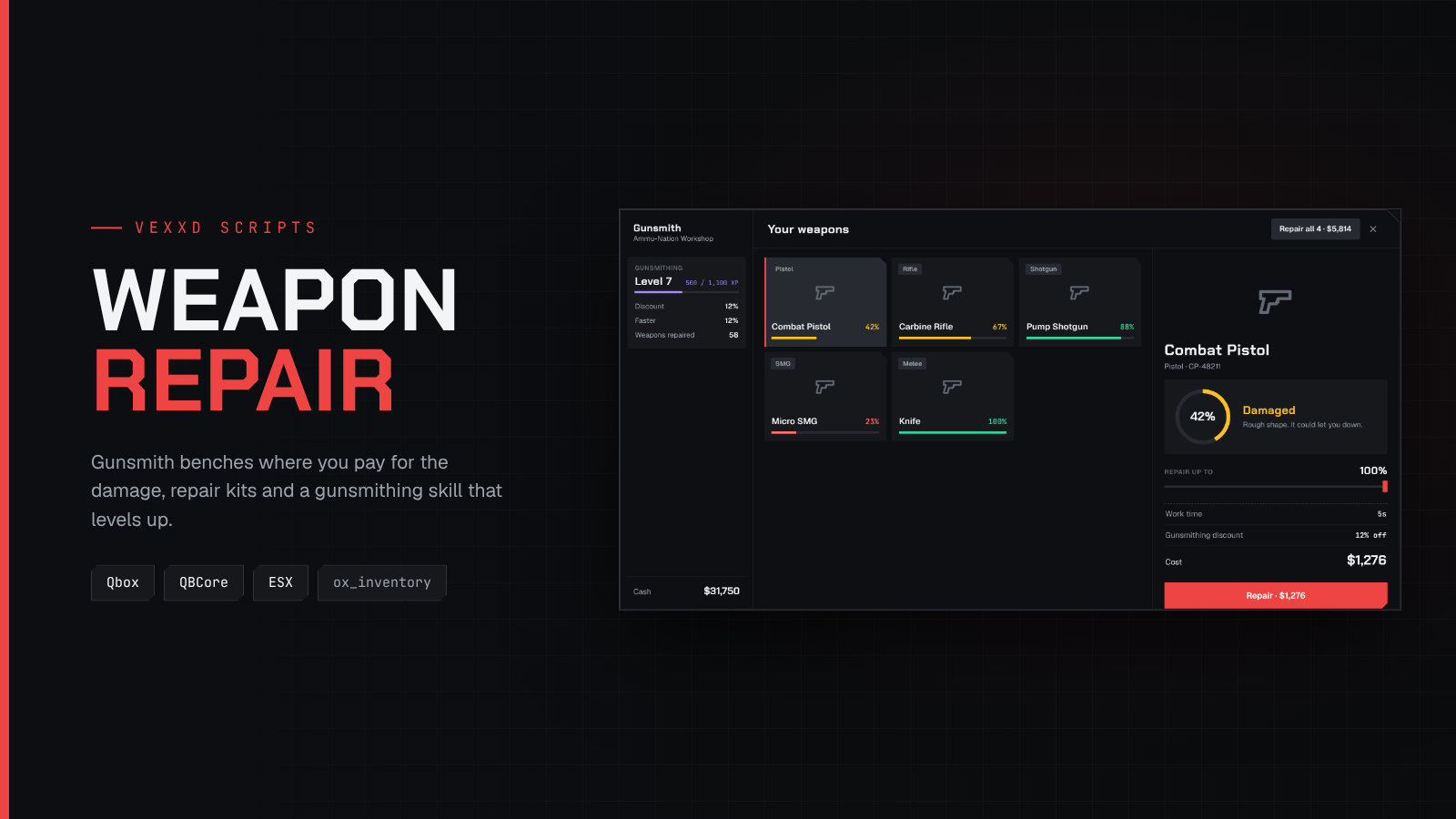 Weapon Repair