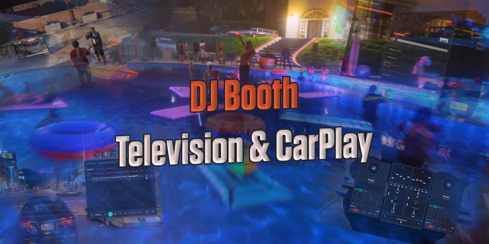 DJ Booth, Television & CarPlay [Open Source]
