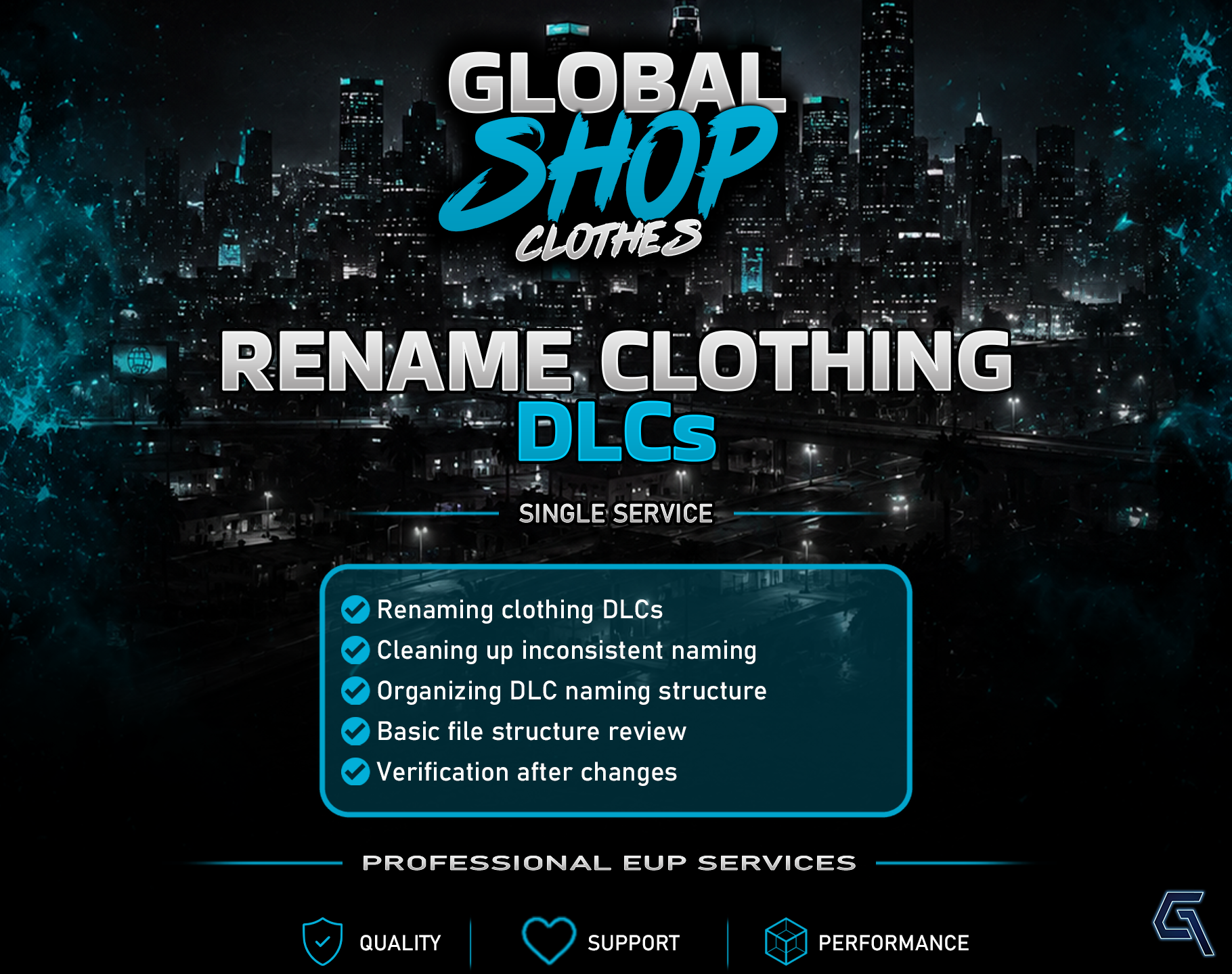 Rename Clothing DLCs