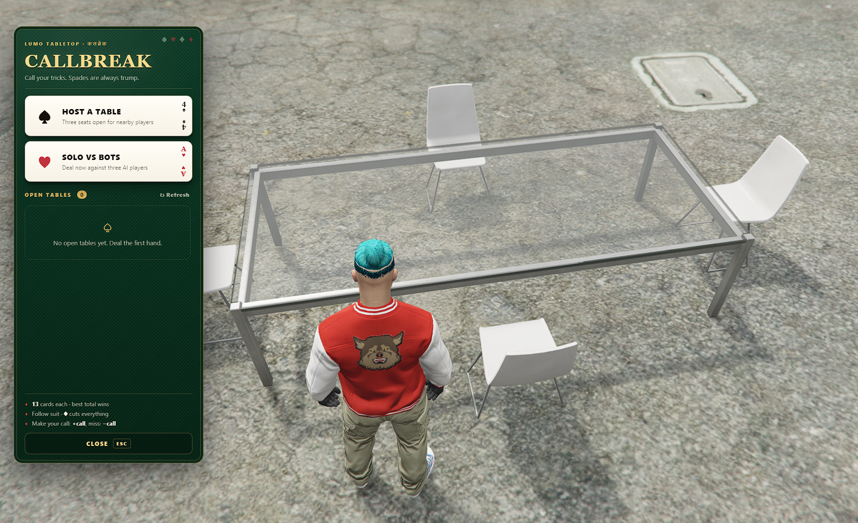 Callbreak — 3D Card Table (Open Source)