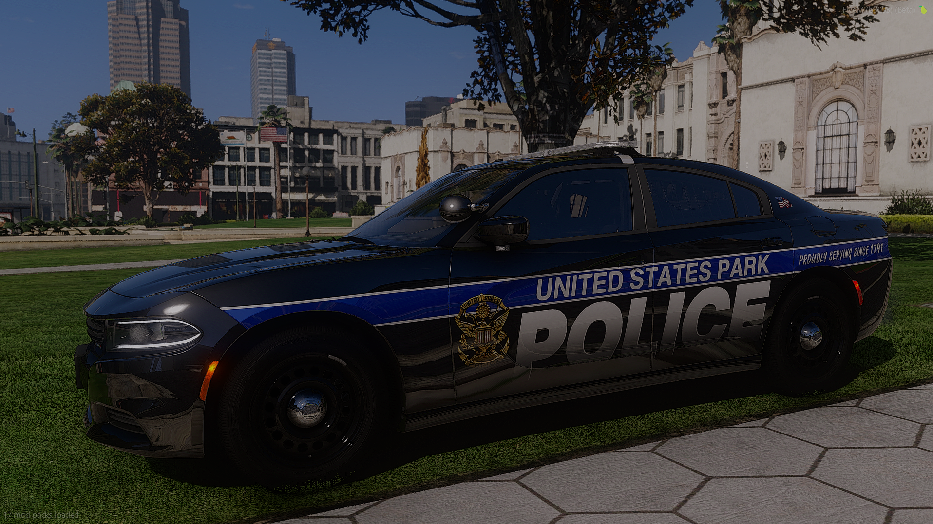 [NON-ELS] The District Roleplay - 1.01 - United States Park Police Dodge Charger