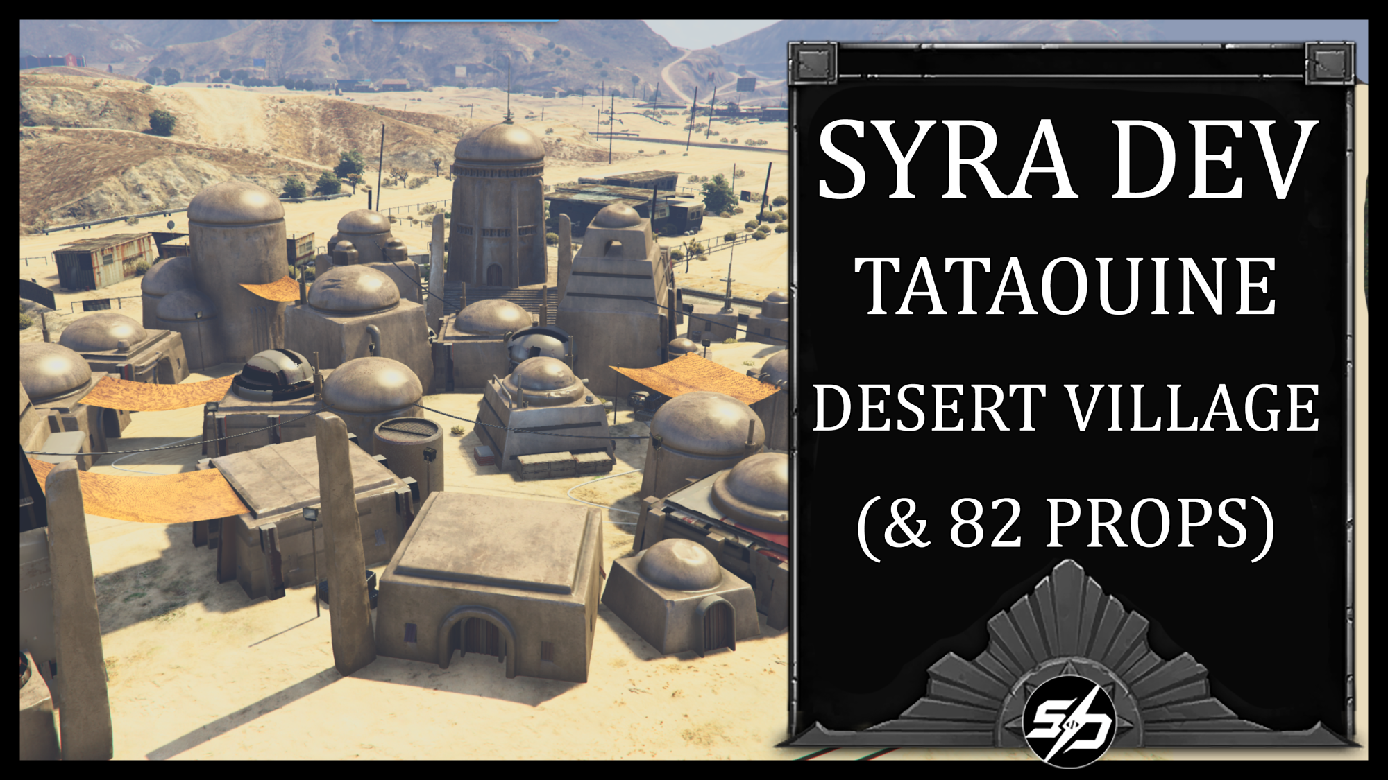 Tataouine Desert Village (& 82 FREE Original Props)