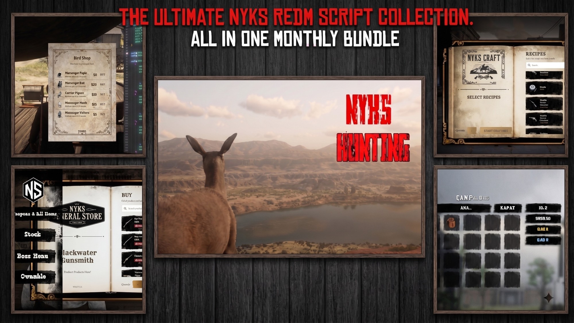 NYKS Ultimate RedM Bundle - Monthly