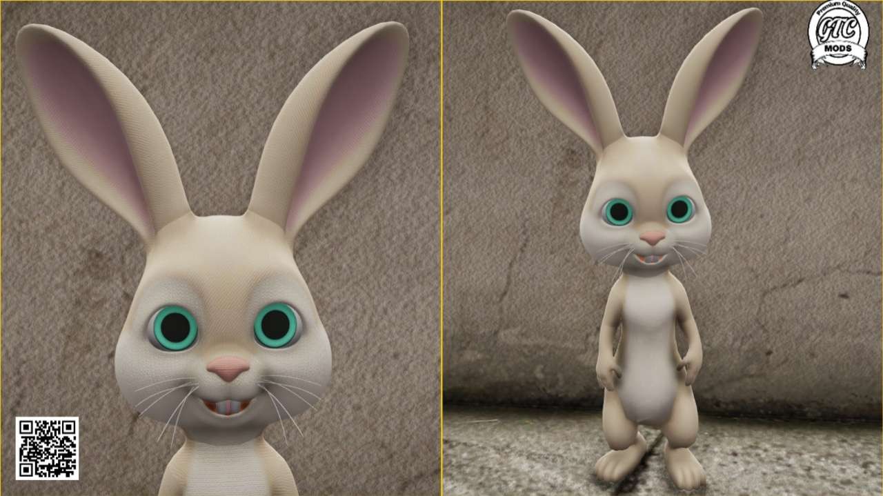 Cute Mini Bunny Ped (Fivem)