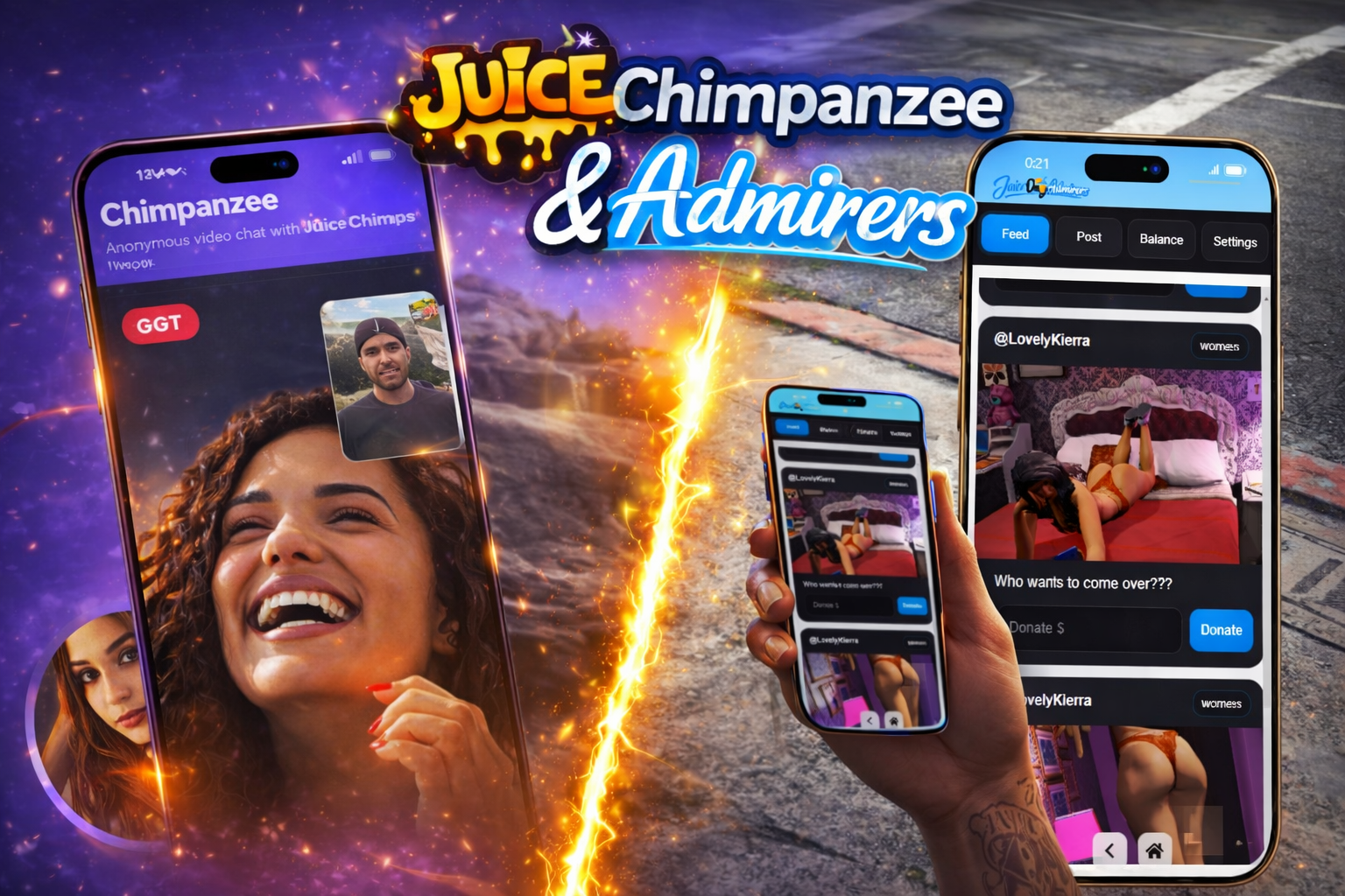 💙 Juice – Only Admirers / Chimpanzee App