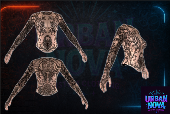 Medusa’s Curse – Female Torso Tattoo for FiveM