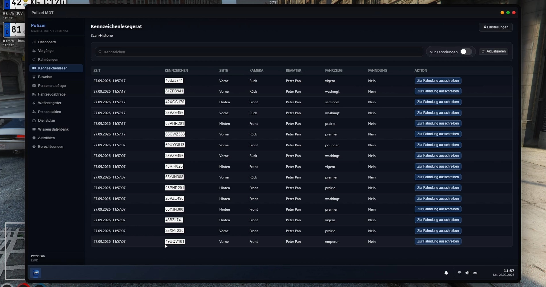 Ultimatives Polizei MDT Screenshot 7