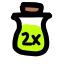 2.0x XP Booster - 1 Hour