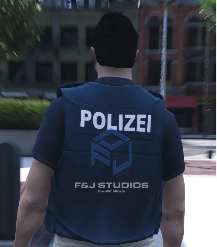 Polizei Bayern Weste