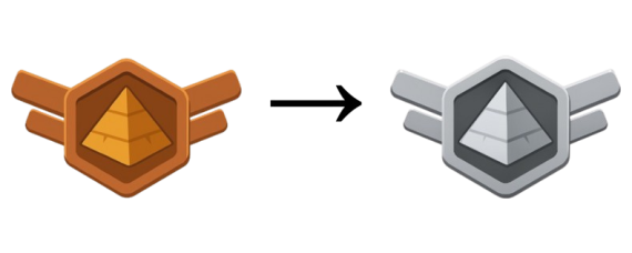 Bronze → Silver