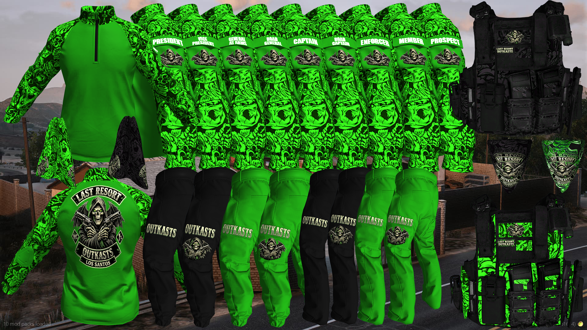 Outkasts Strike Team Uniform v2 [M+F]