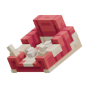 T-Rex Bed — cosmetic Furniture - Dino Cats item on the NovaVoid Cat Civilization Minecraft server