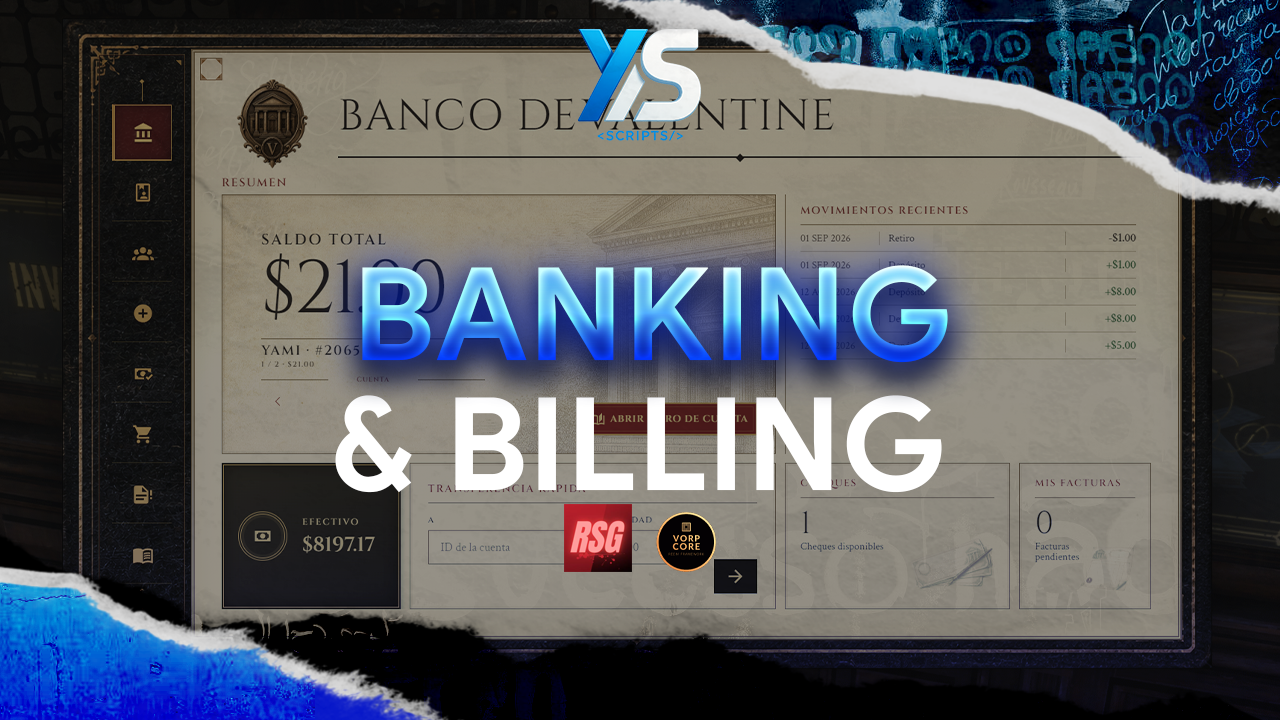 Advanced Banking, Billing and Check System
