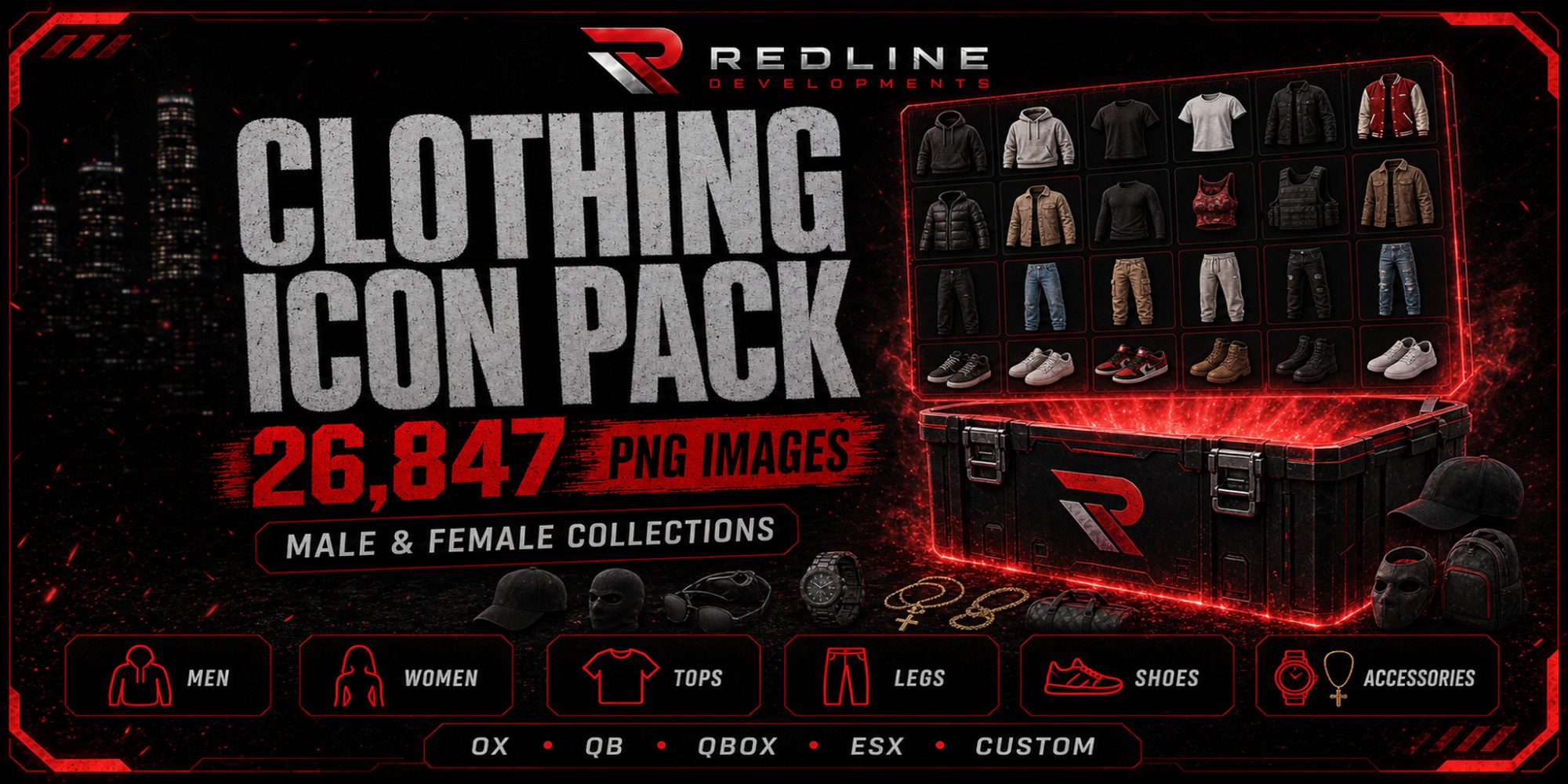 Clothing Inventory Icon Pack [MALE]