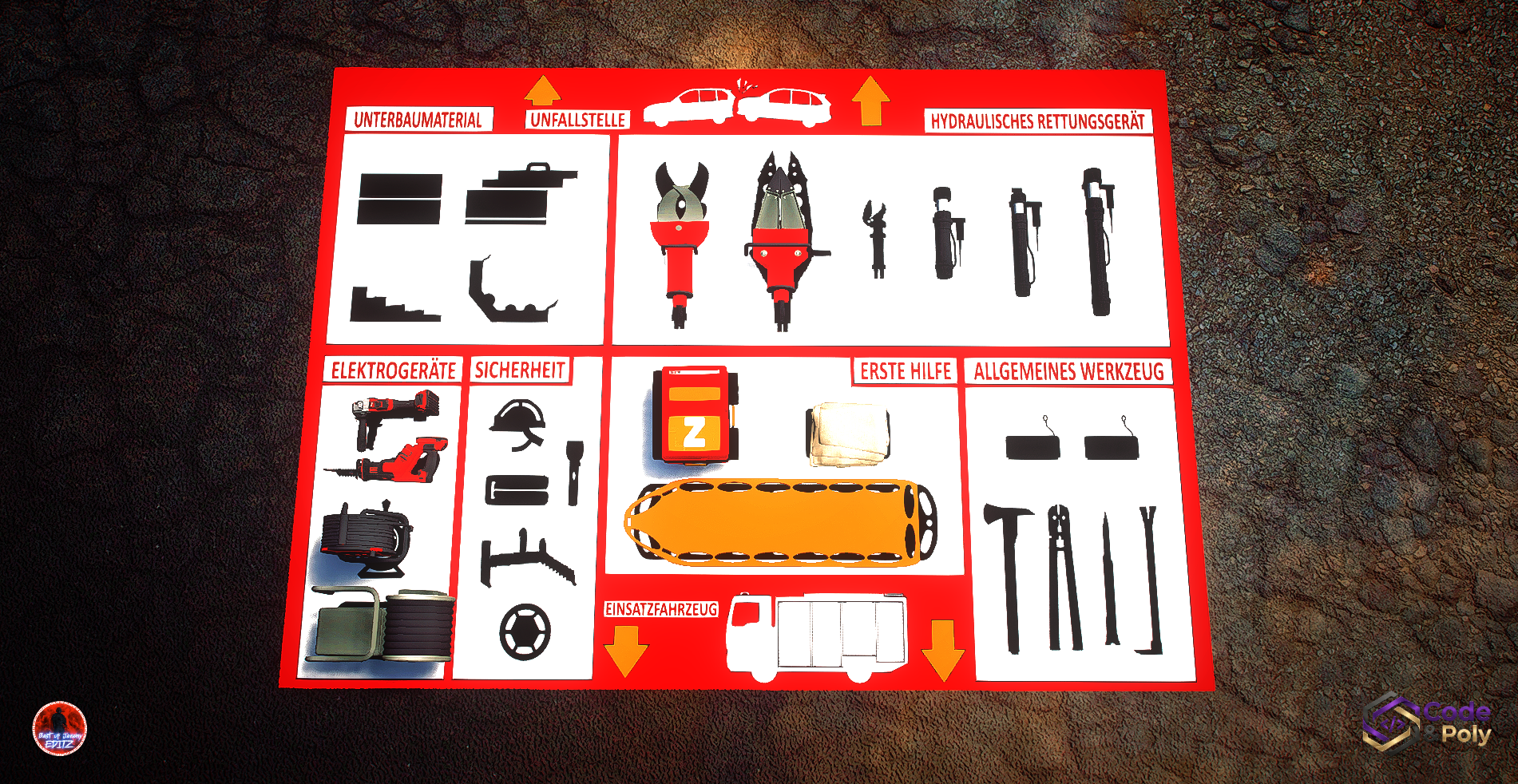 Code & Poly TH Props