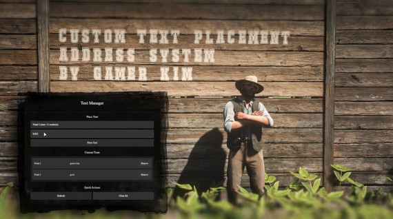 Custom Text Placement