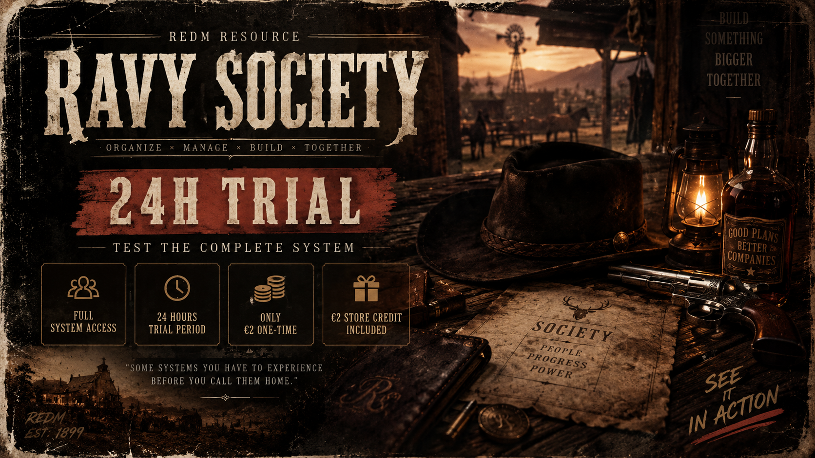 Ravy Society – 24H Trial