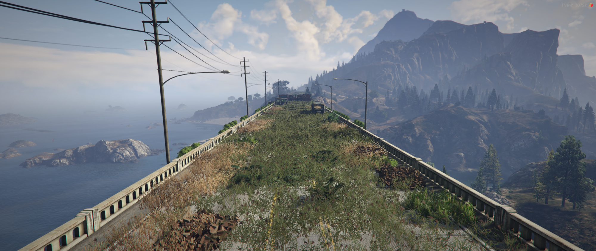 Destroyed Paleto Bridge | Post-Apocalypse Map