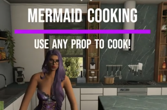 Mermaid Cooking