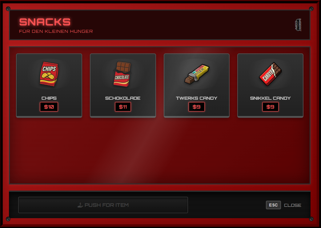 [QB/ESX] Advanced Vending UI