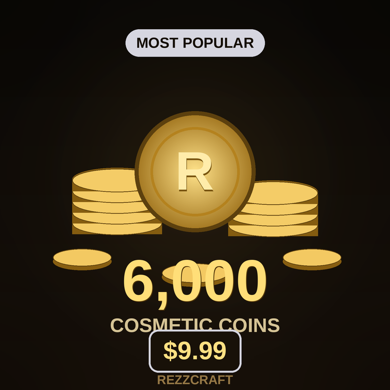 6,000 Cosmetic Coins