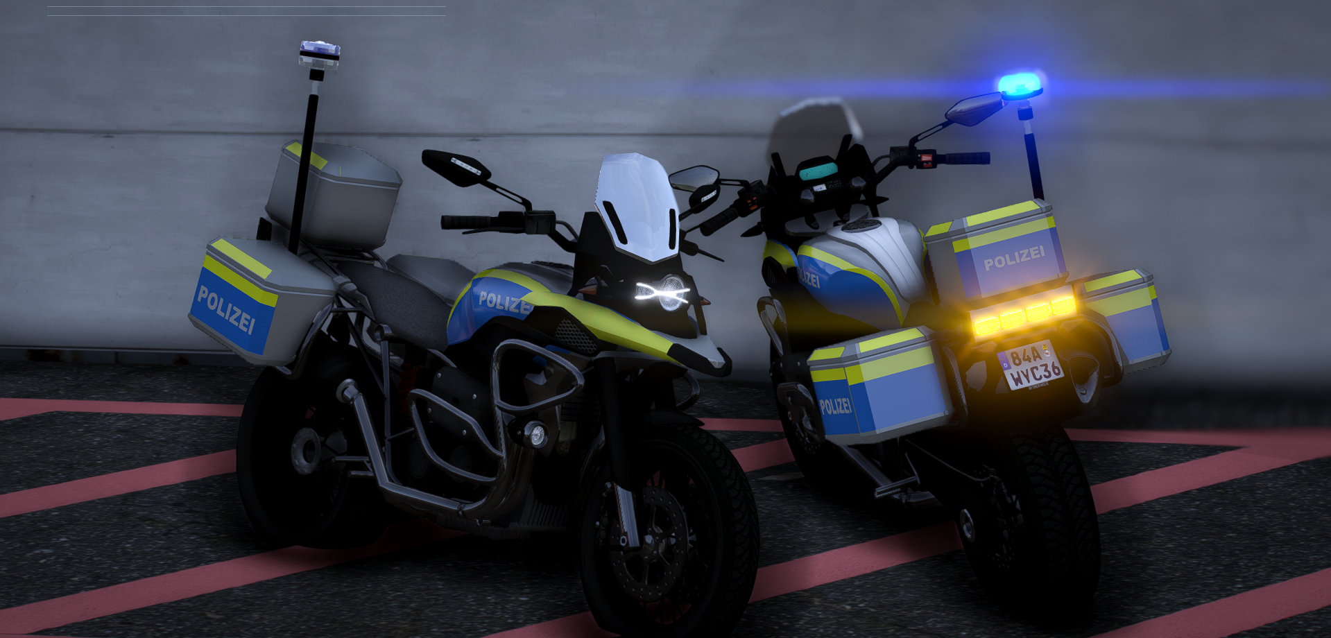 Mountainier Mehrzweck Einsatzmotorrad