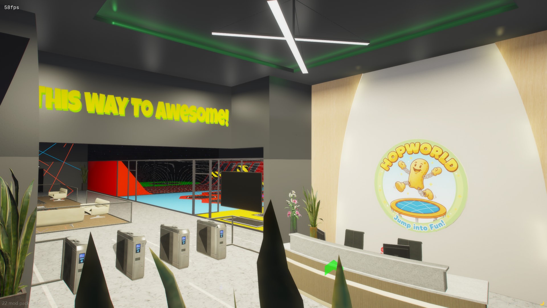 Trampoline Park Hops World  MLO | FREE SCRIPT INCLUDED | Hunz3D