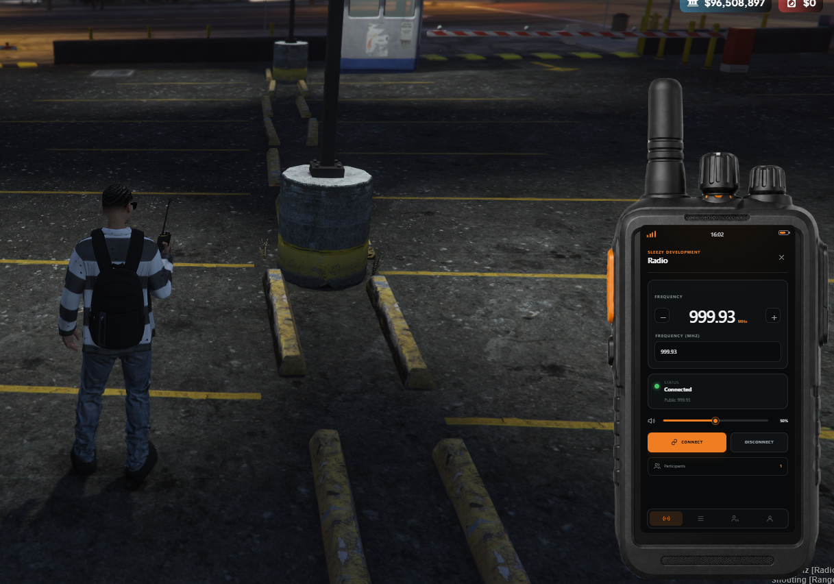 Sleezy Development • Advanced Radio System (ESX, QBCore, Qbox, & Standalone)