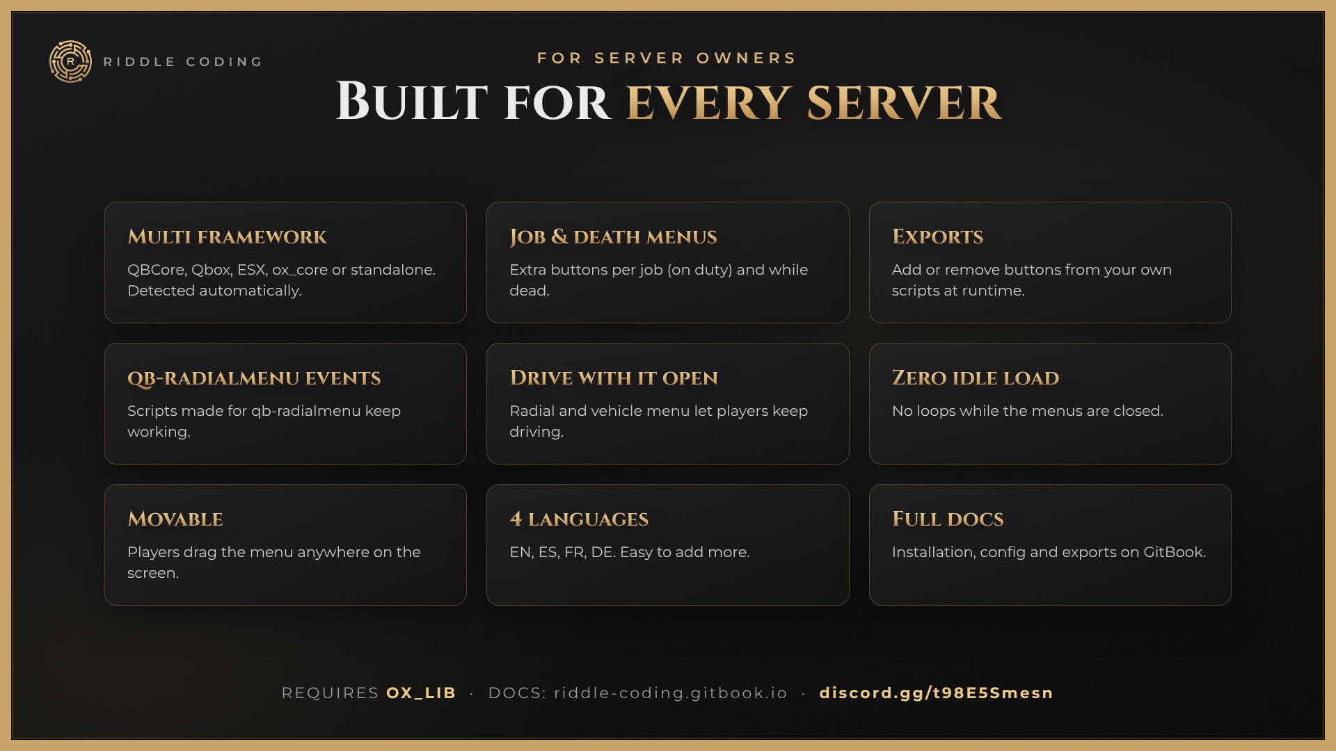 Riddle Radial Menu V2