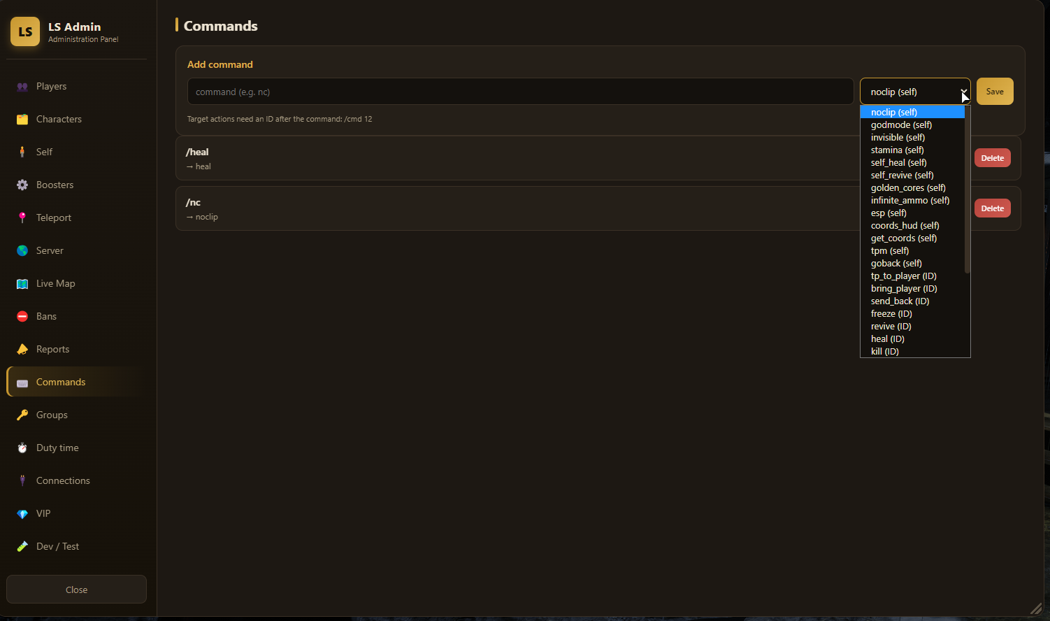 LS_admin — Complete Staff & Admin Panel (VORP)