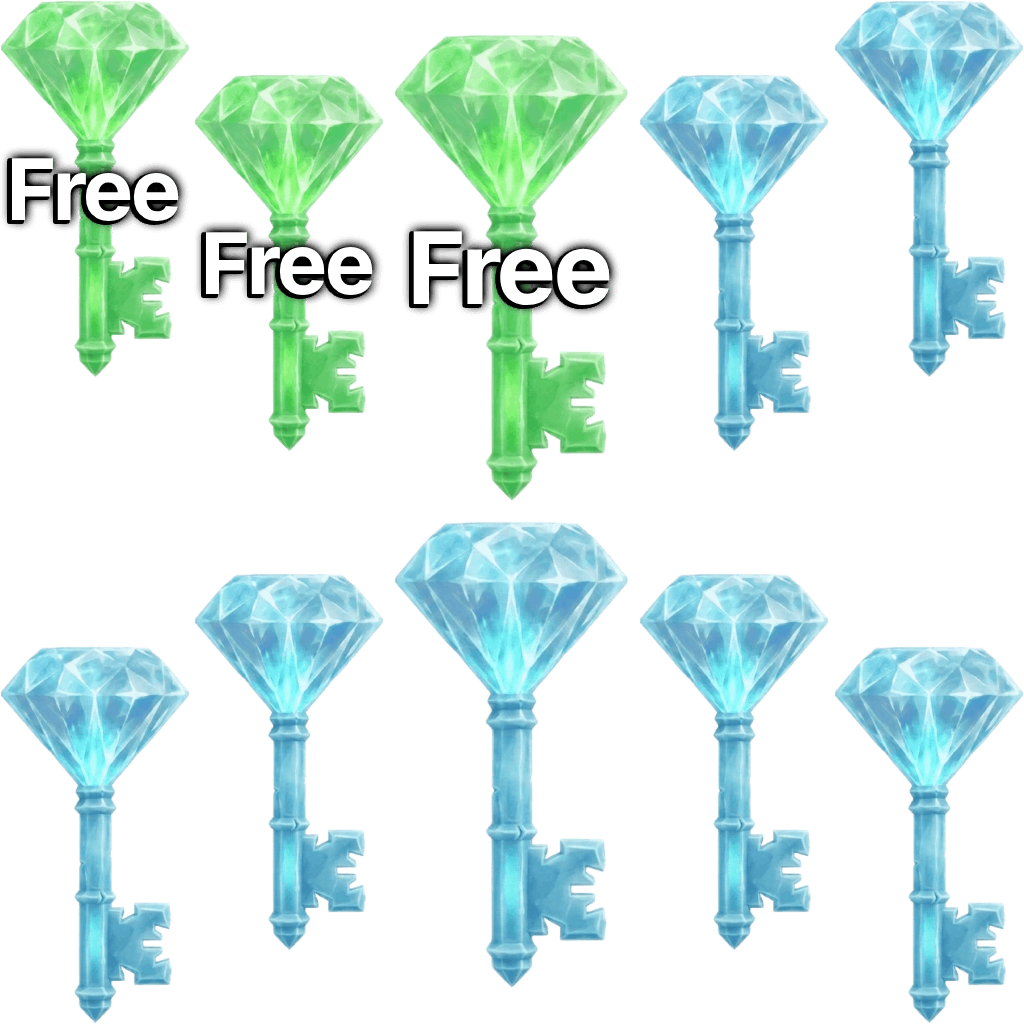 10 Rare Keys