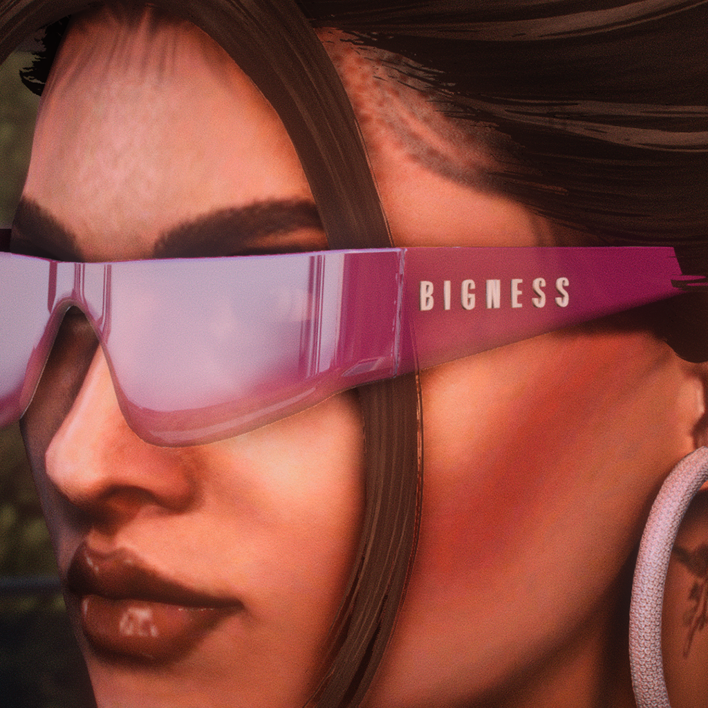 Bigness Mono Rectangular Sunglasses
