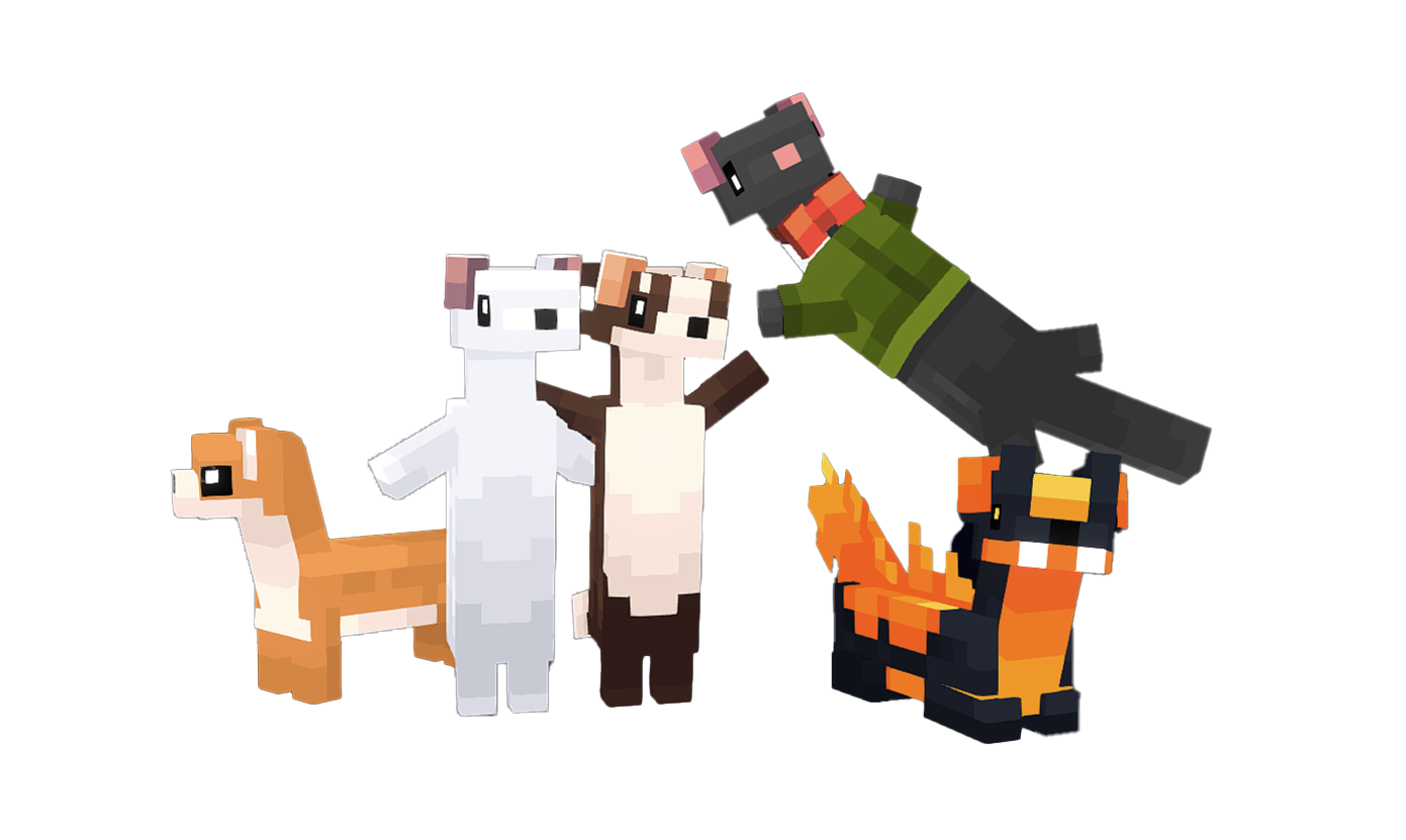 The Weasel Pack: All 5 Weasel's