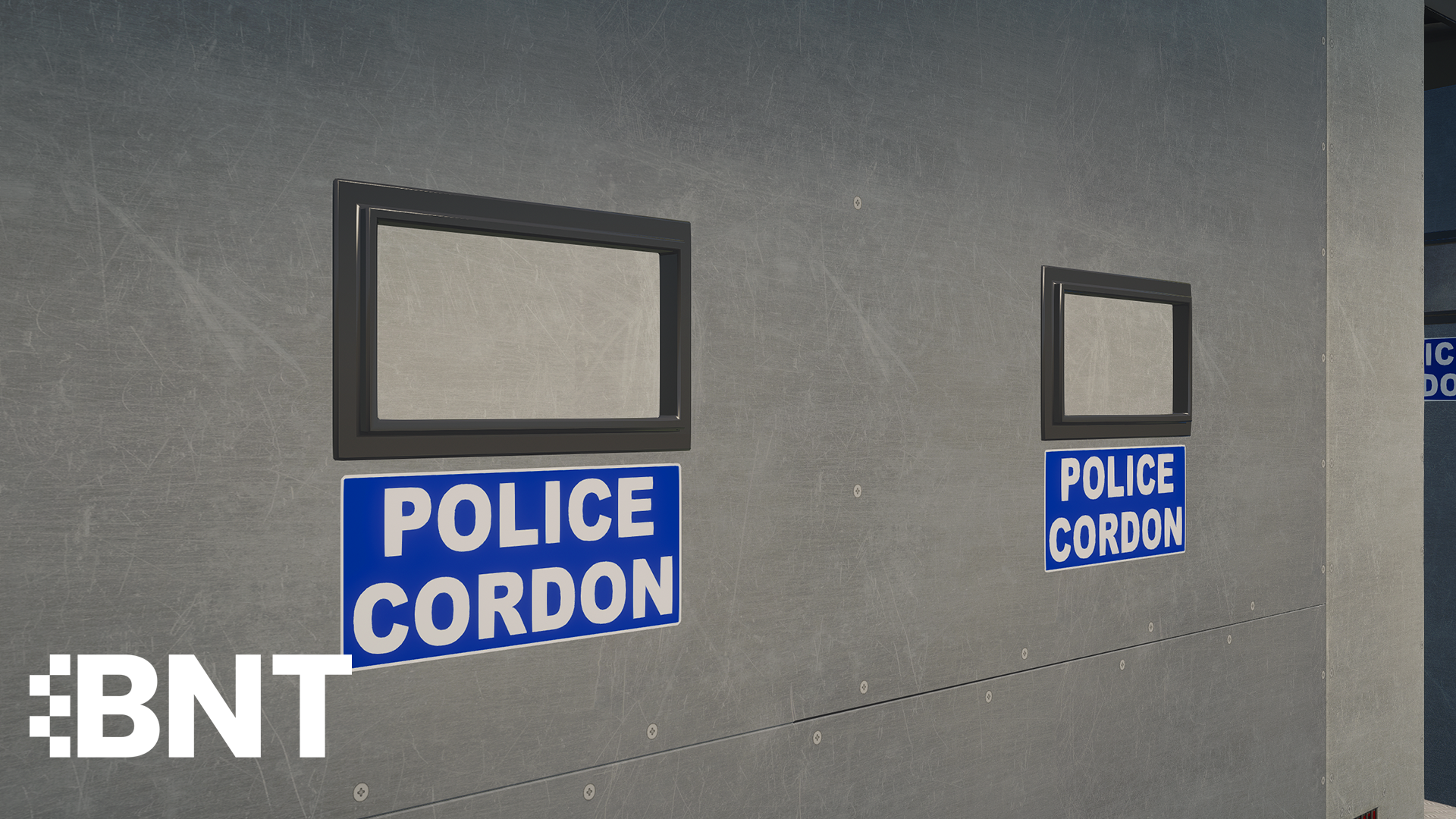 Police Cordon Trailer