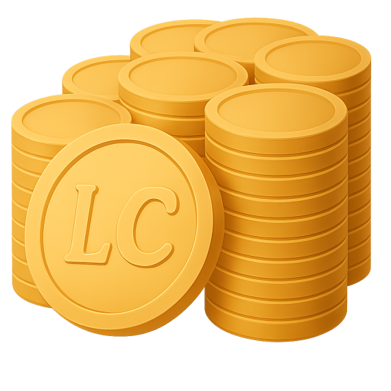 Legends Coin 2500 Units