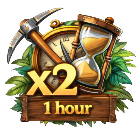 Global 2x Ore drop bonus 1h