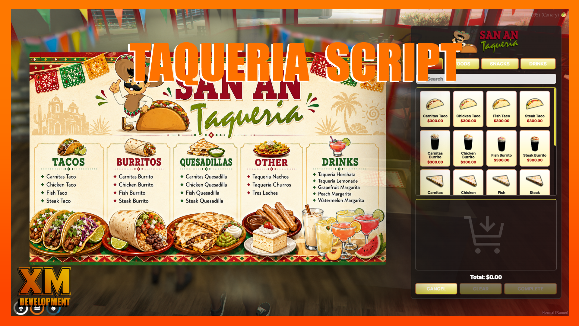 Taqueria Script