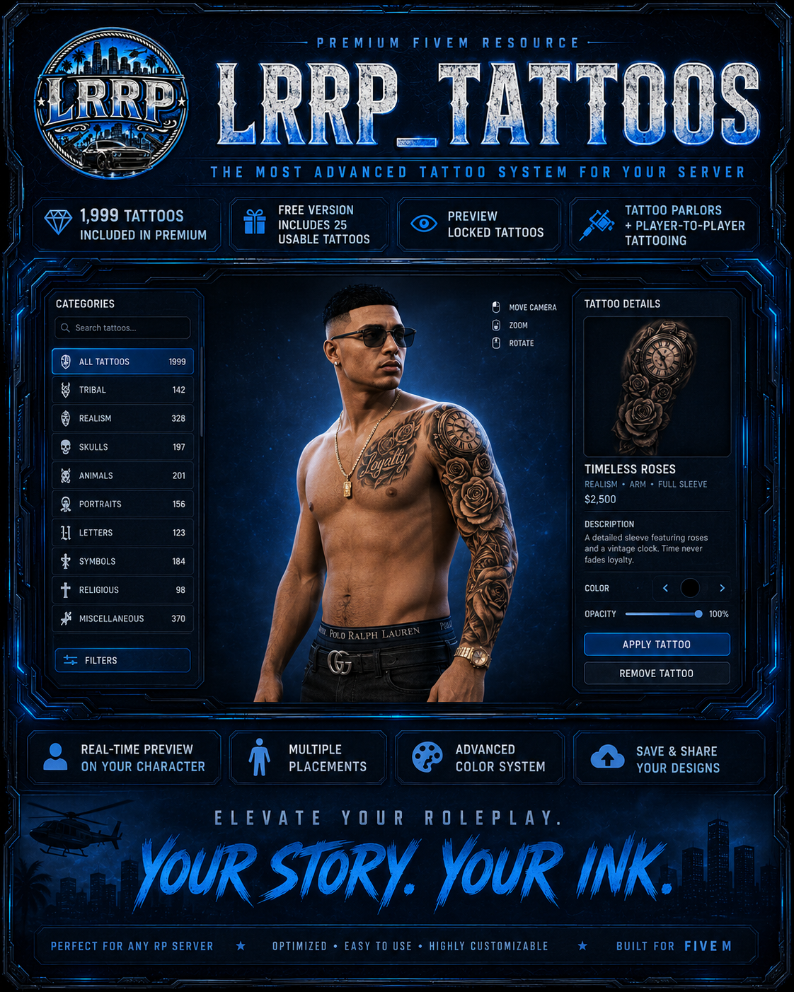 Premium Tattoo Script