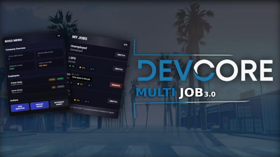 [ESX/QB/QBX] Multijob & Bossmenu