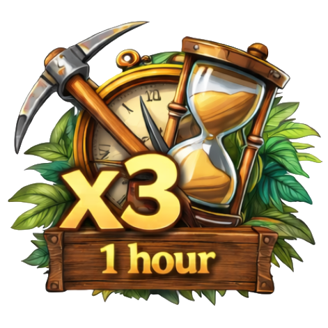 Global x3 Ore drop bonus 1h